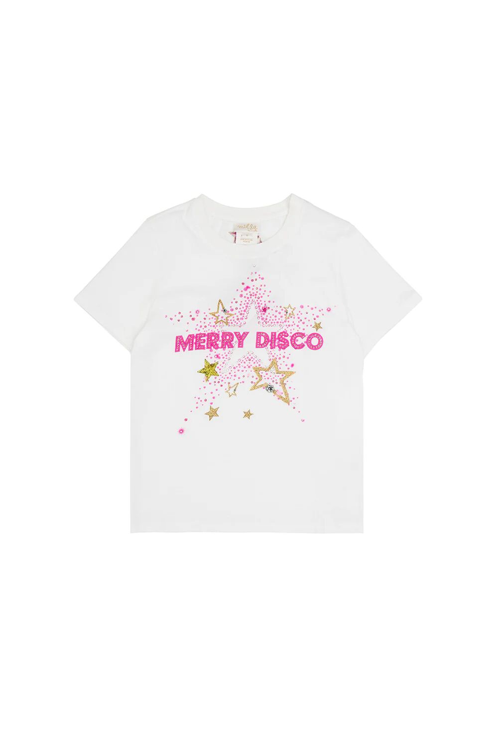 Camilla eBoutique Kids Short Sleeve T-Shirt 4-10 Babys a Go Glitter, 4  - Size: 4
