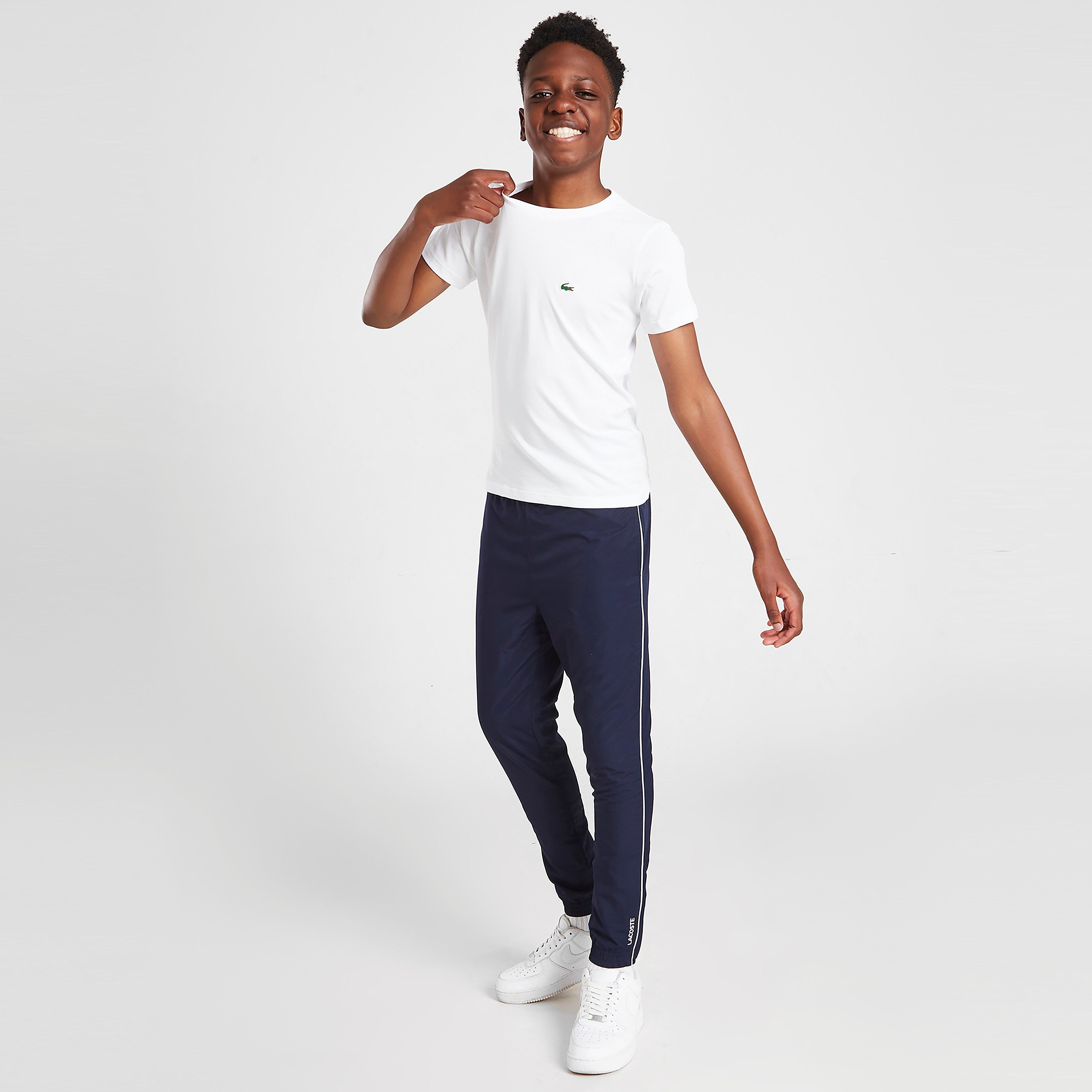 Lacoste Piping Detail Woven Track Pants Junior - Navy - Kids  size: 10Y