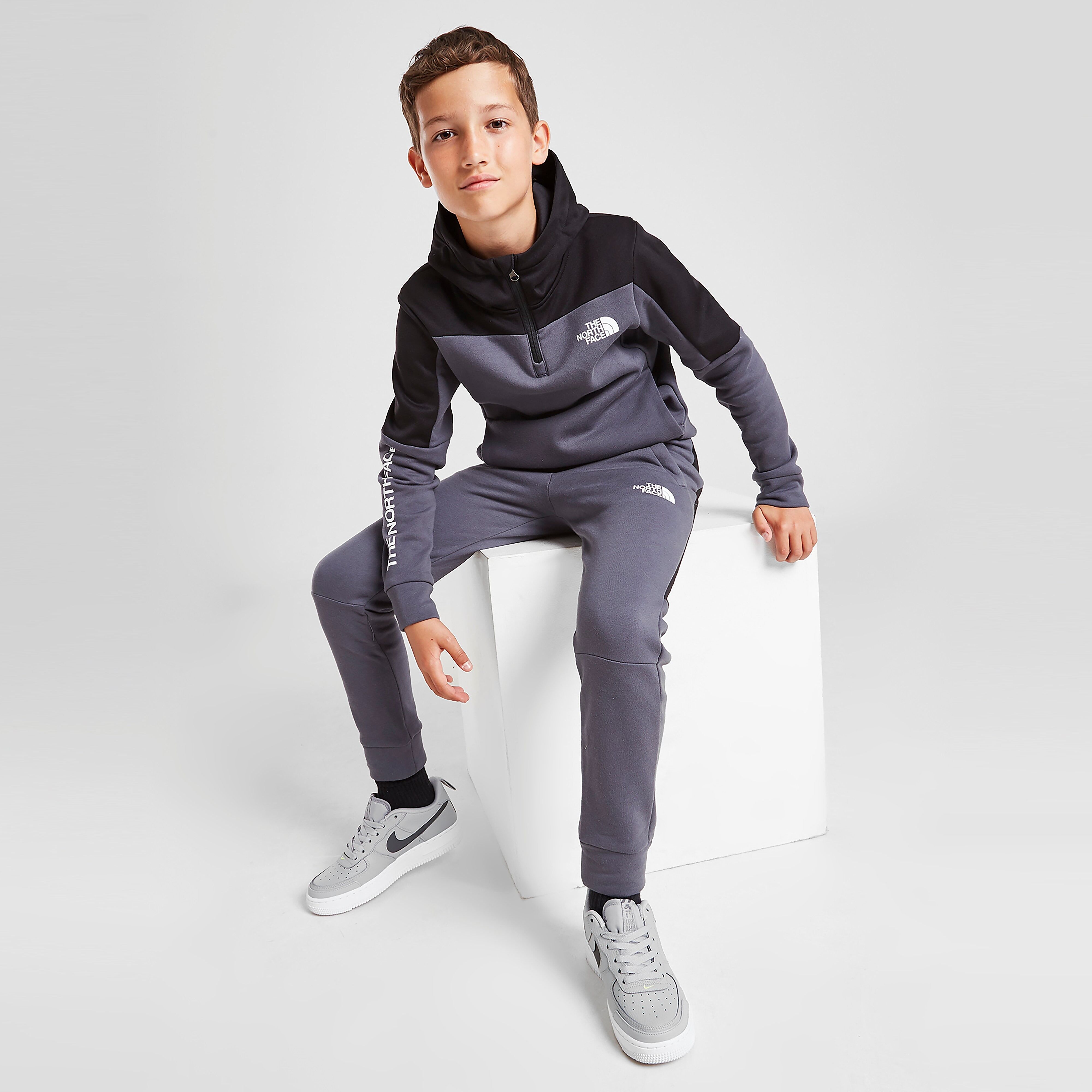 The North Face Mix Fleece Joggers Junior - Grey - Kids  size: L