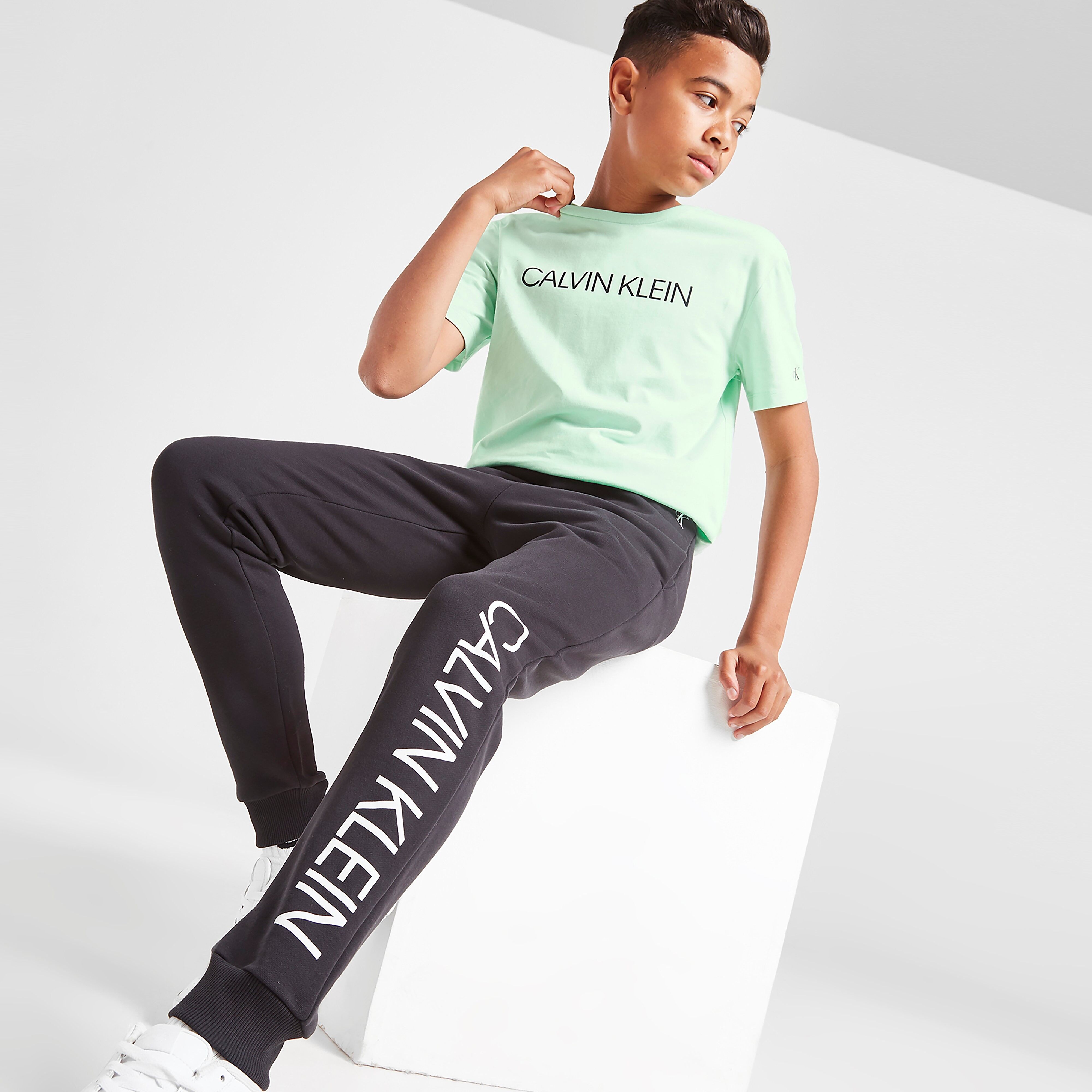 Calvin Klein Jeans Institutional Logo T-shirt Junior - Green - Kids  size: 12Y