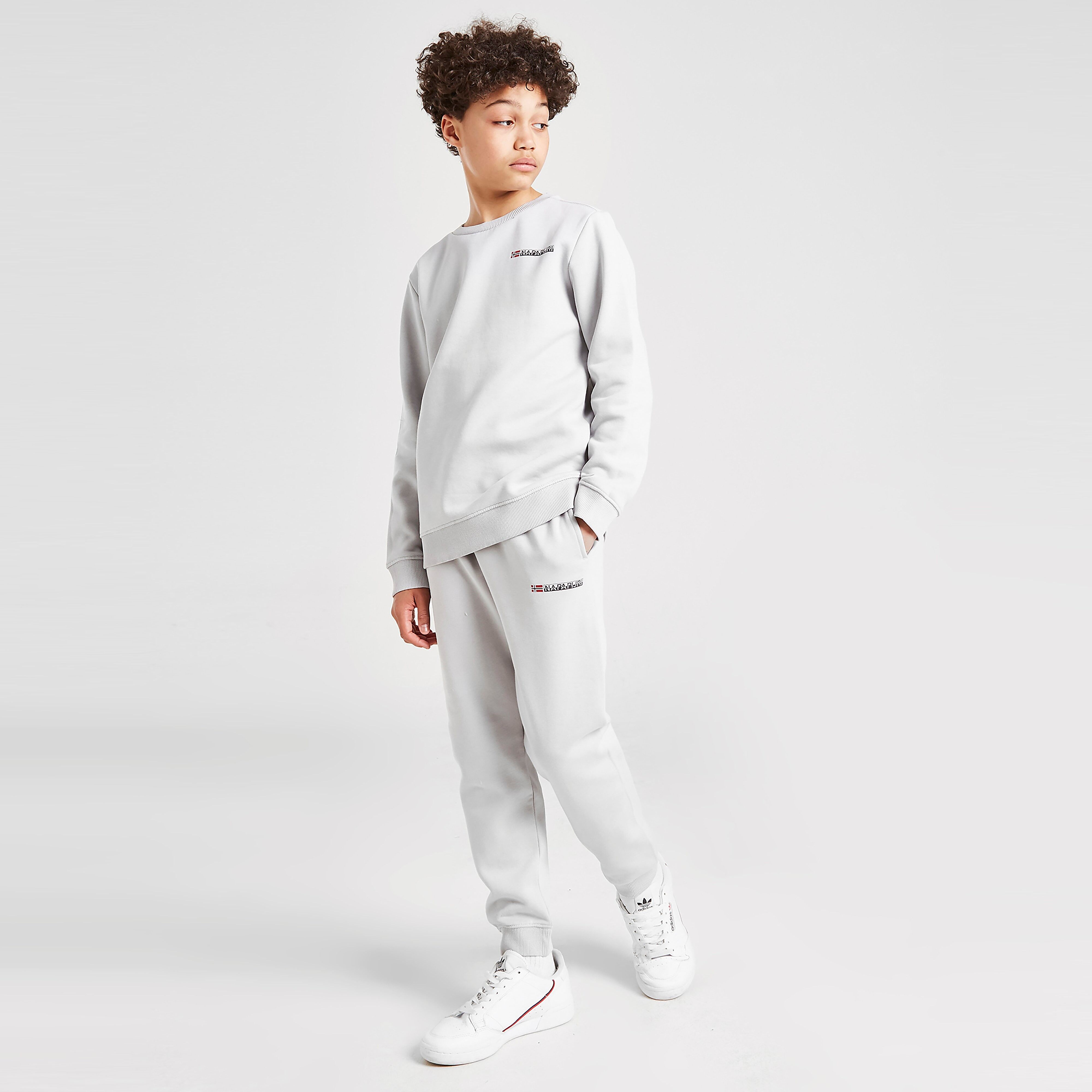 Napapijri French Terry Joggers Junior - Grey - Kids  size: 14Y