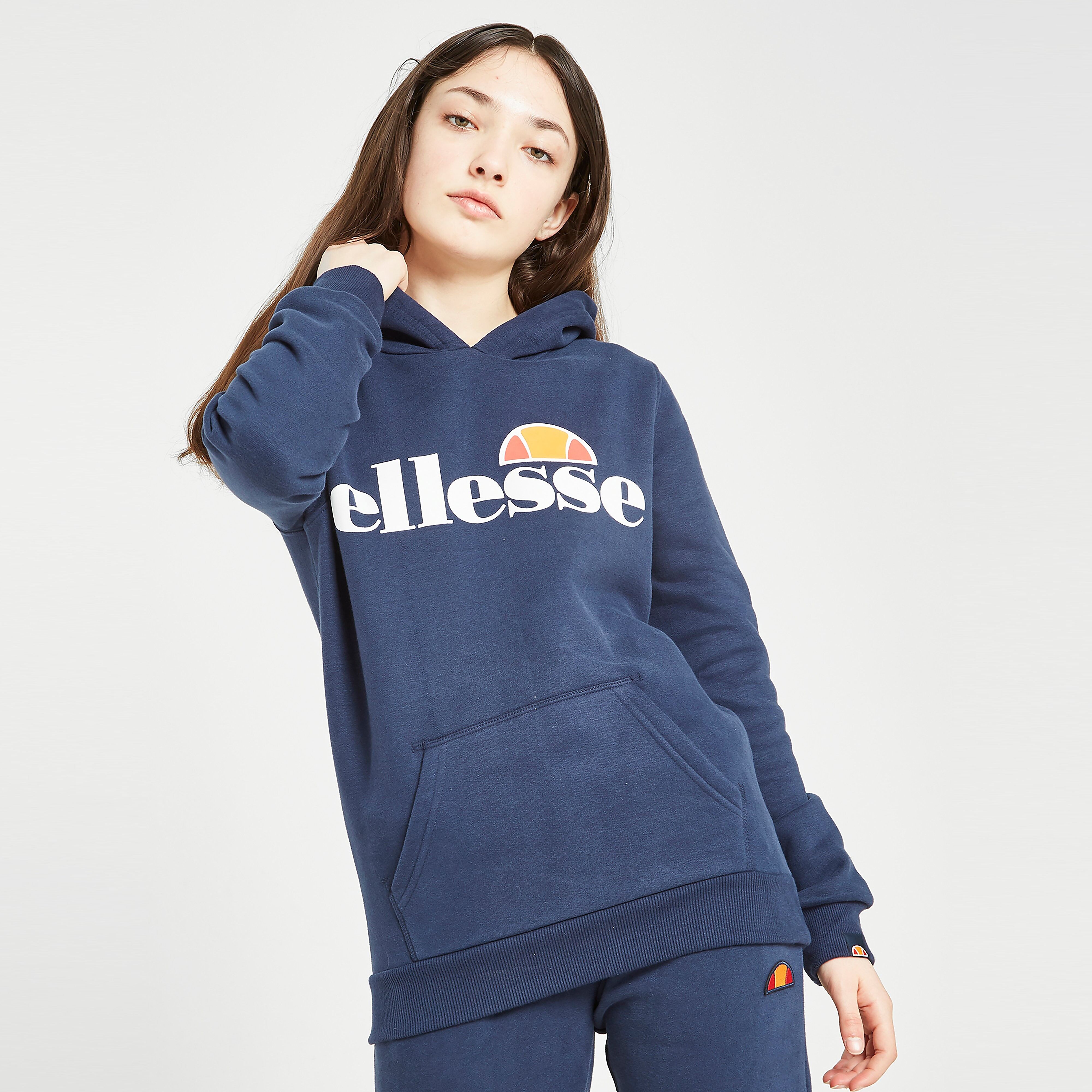 Ellesse Girls' Isobel Overhead Hoodie Junior - Navy - Kids  size: 12-13Y