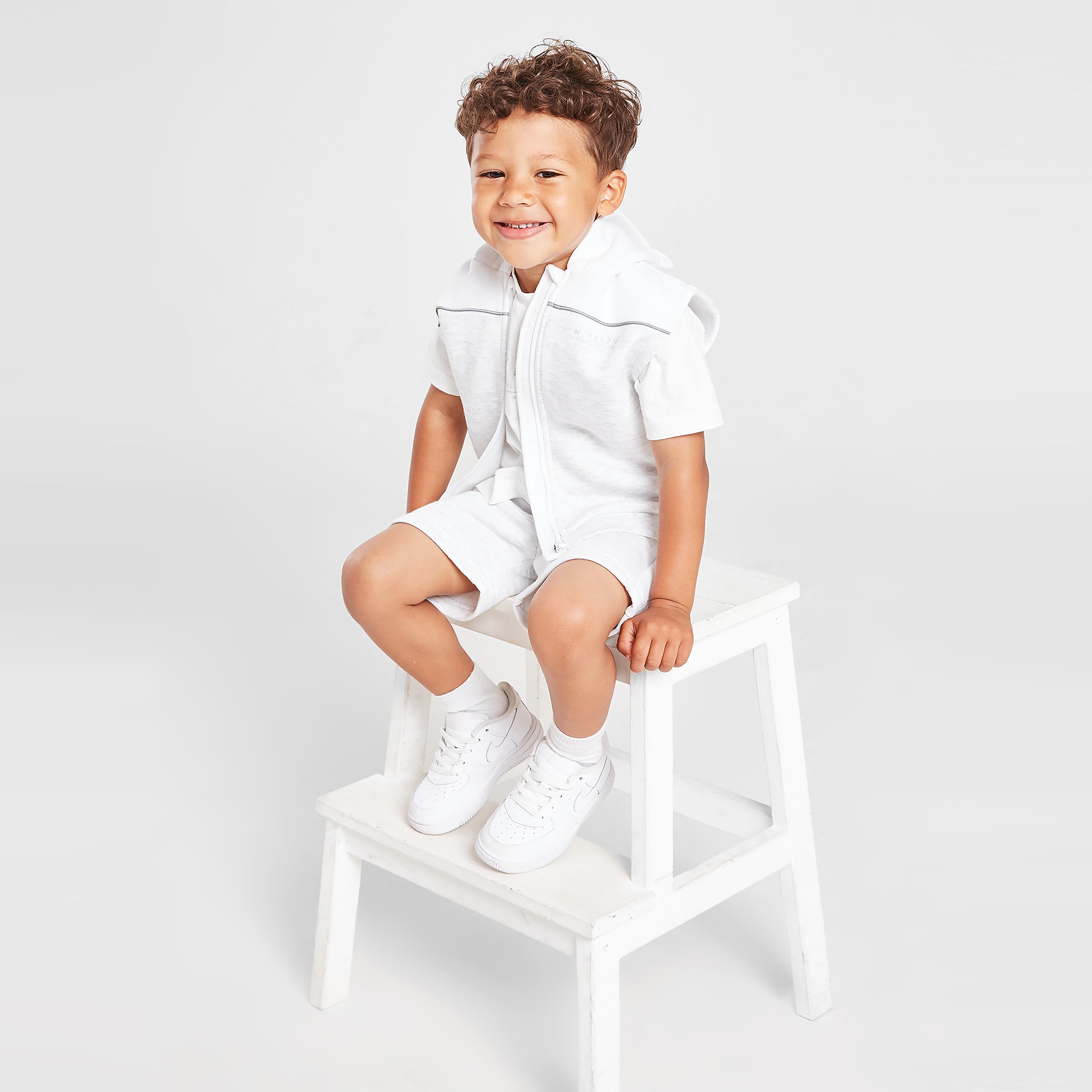 McKenzie Micro Riley 3-Piece Set Infant - White/Grey - Kids  size: 2-3Y