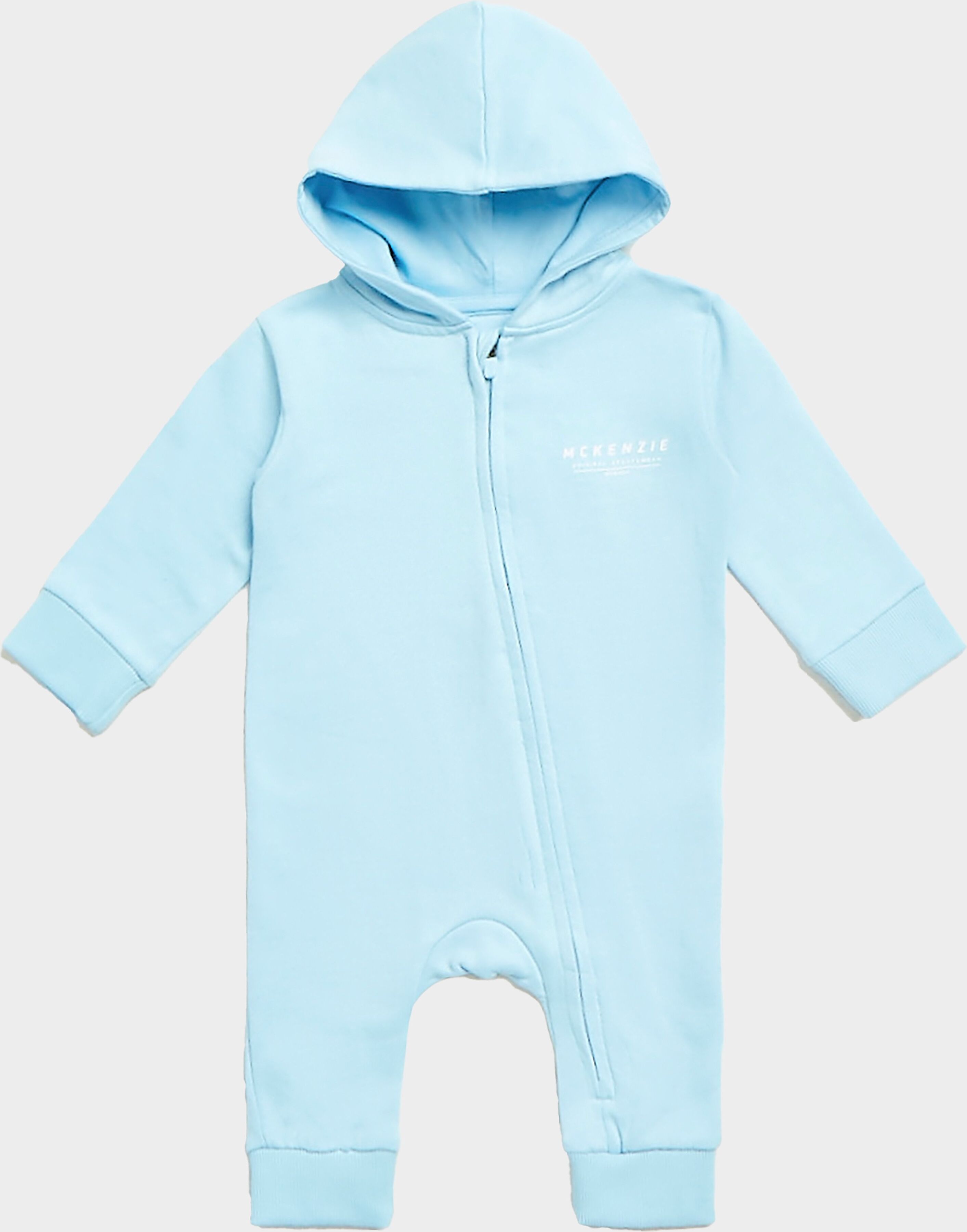 McKenzie Micro Essential Hooded Coverall Infant - Blue - Kids  size: 3-6M