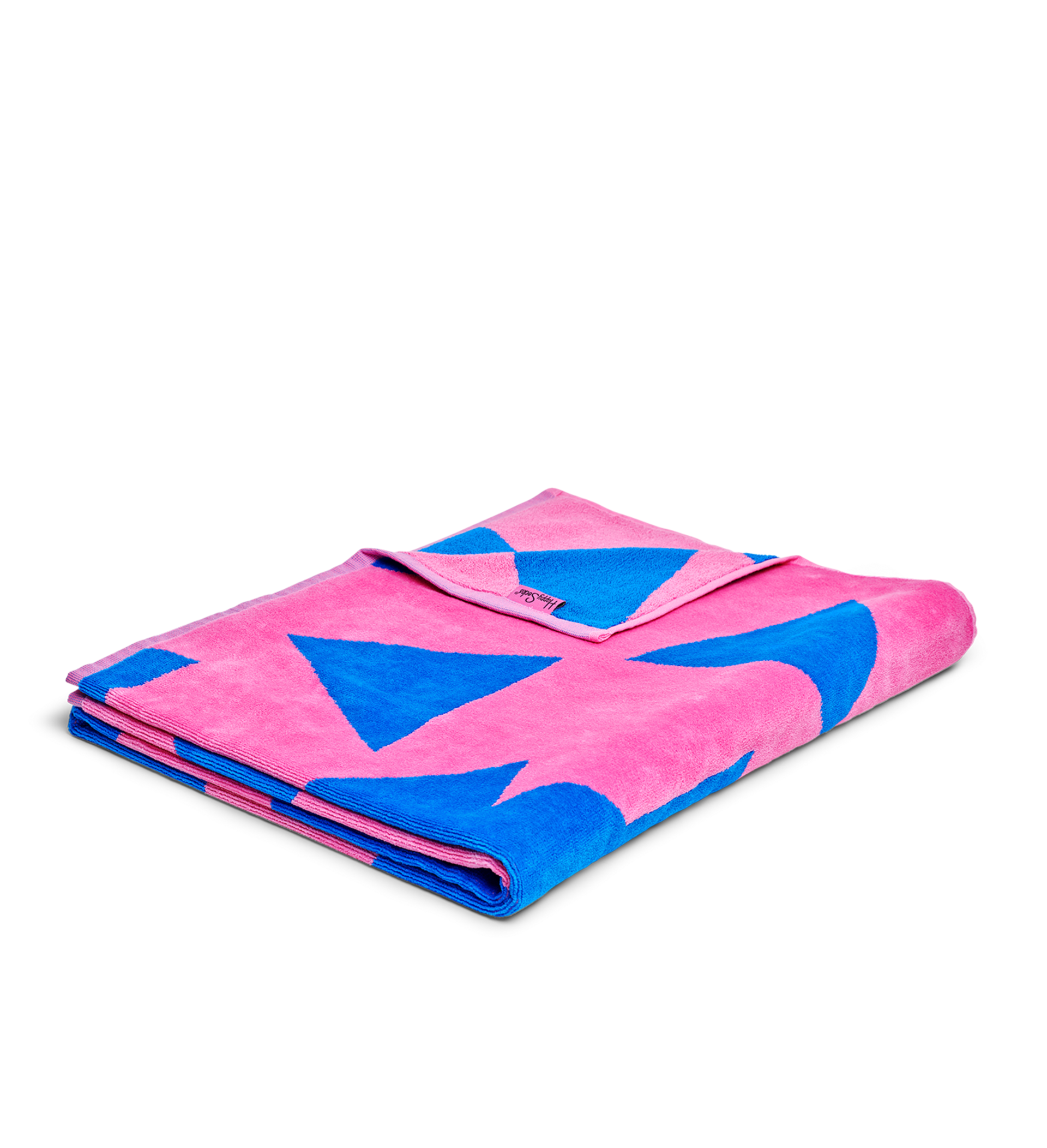 Happy Socks Towel - Blue,Pink - Unisex