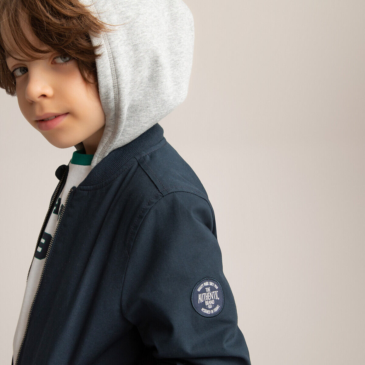 LA REDOUTE COLLECTIONS Blouson capuche amovibl mi-saison 3-12 ans