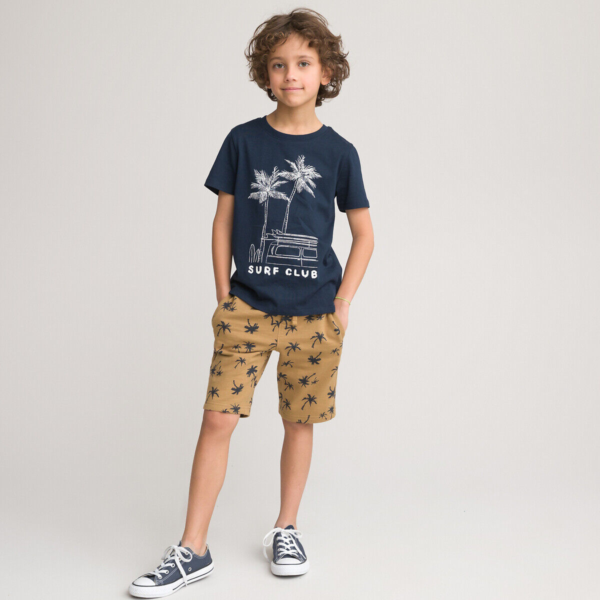 LA REDOUTE COLLECTIONS T-shirt col rond imprimé 3-12 ans