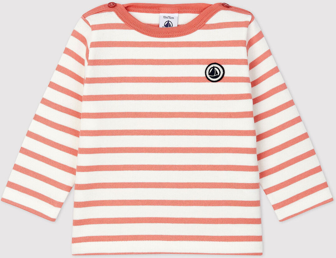 PETIT BATEAU T-shirt manches longues marinière