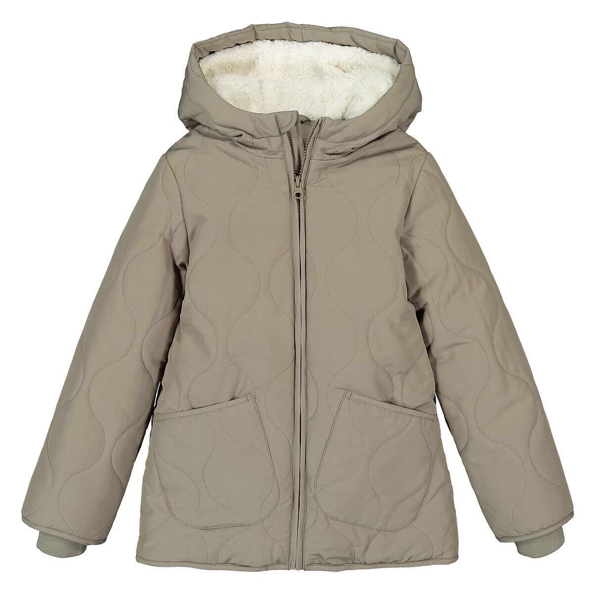 LA REDOUTE COLLECTIONS Parka matelassée doublée polaire 3-12 ans