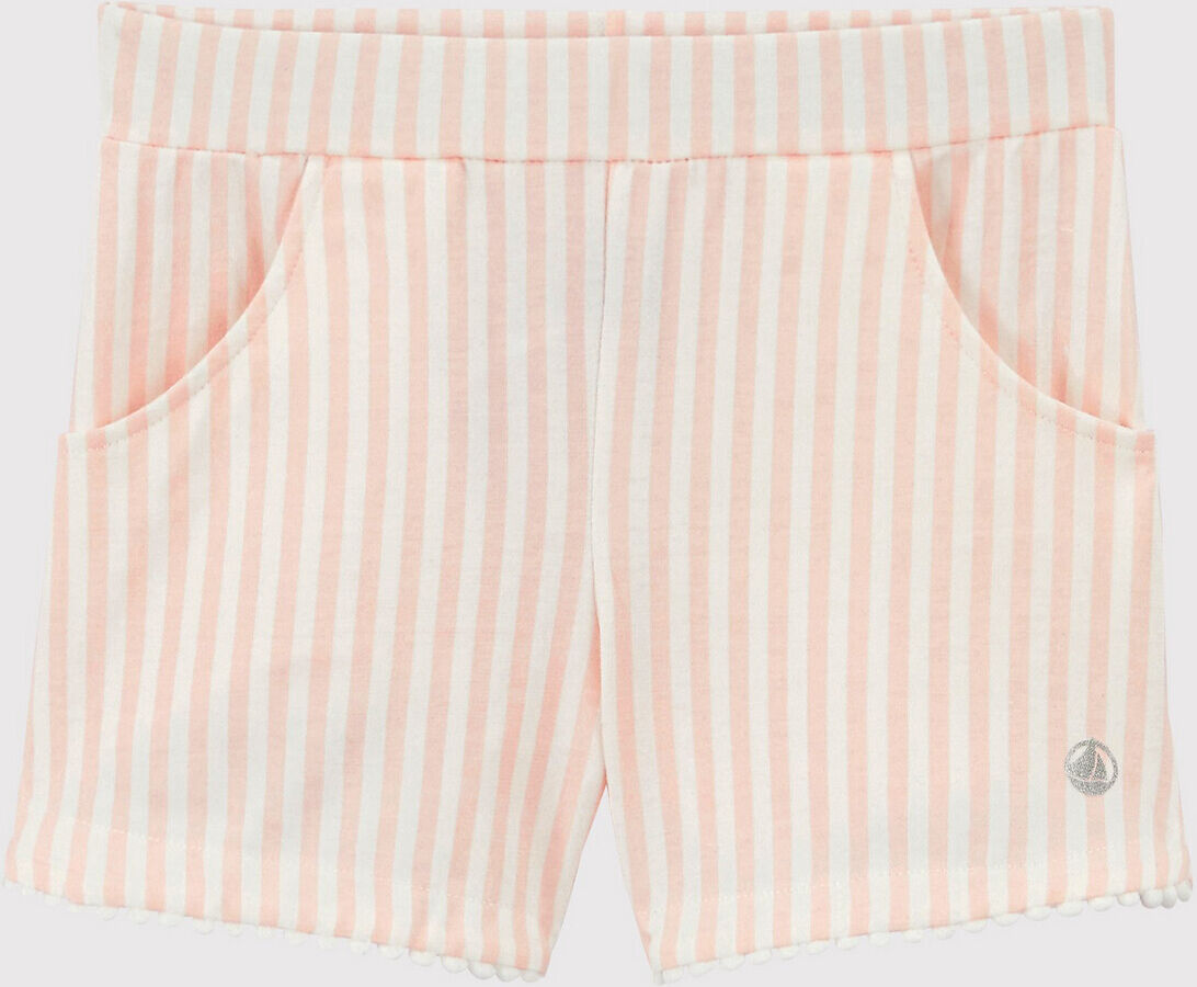 PETIT BATEAU Short rayé 3-12 ans