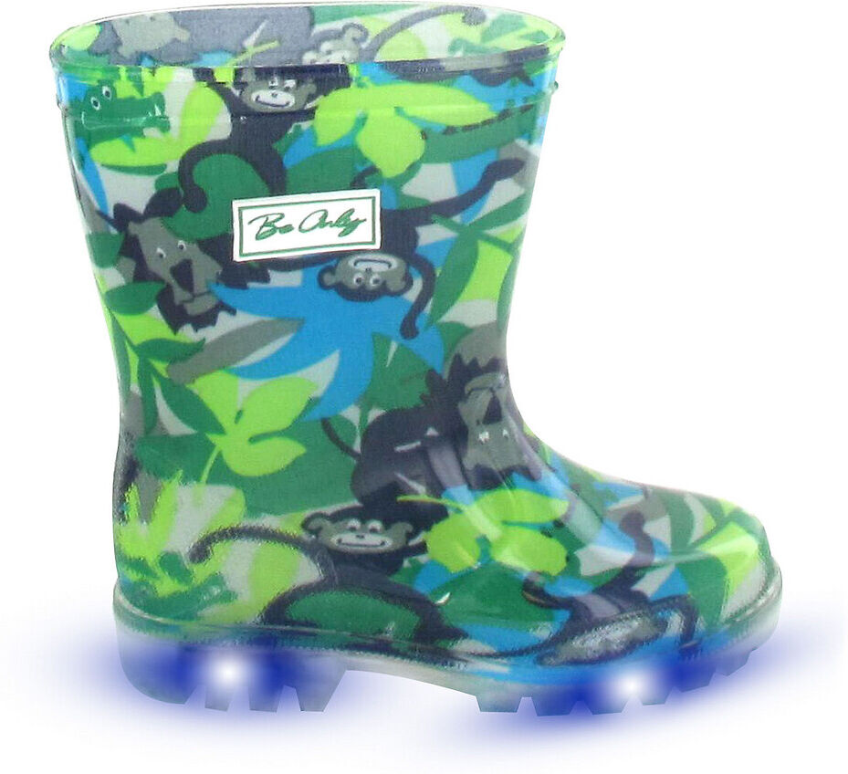 BE ONLY Bottes à semelle lumineuse Jungle Flash