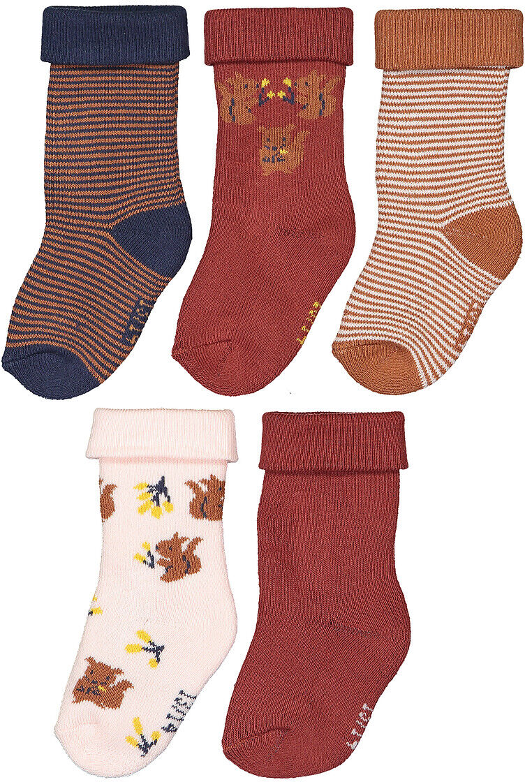 LA REDOUTE COLLECTIONS Lot 5 paires de chaussettes coton bio 13/14-19/20