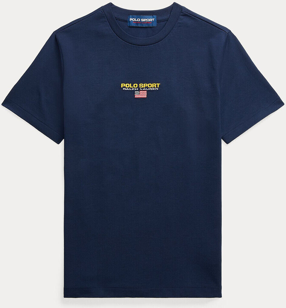 POLO RALPH LAUREN T-shirt col rond drapeau 8-16 ans