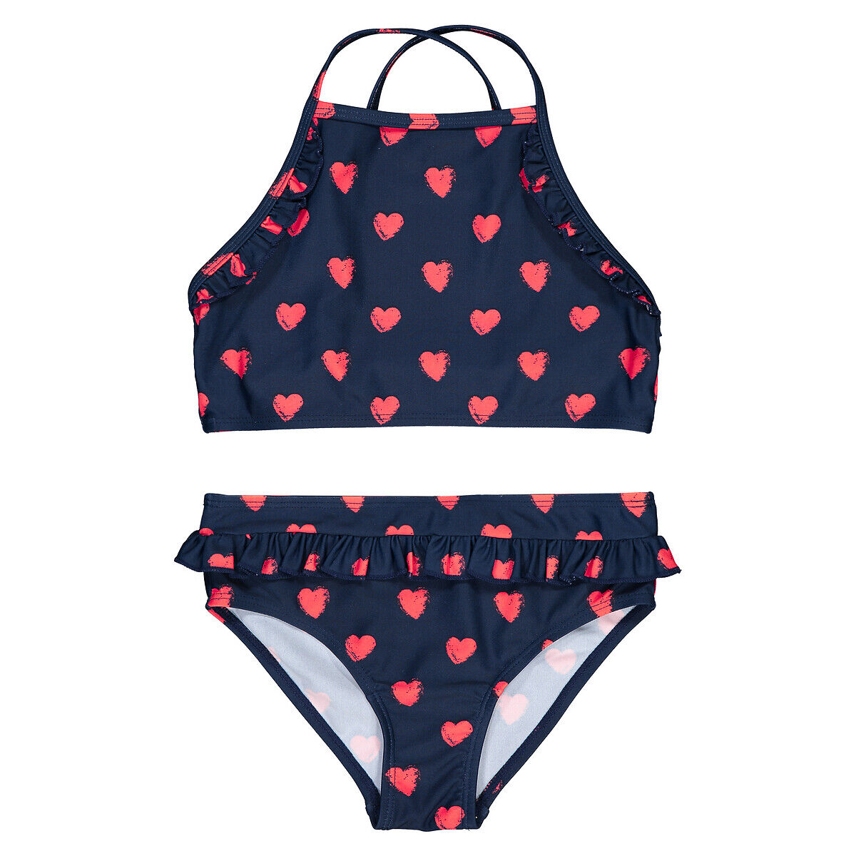 LA REDOUTE COLLECTIONS Maillot de bain 2 pièces imprimé 3-12 ans