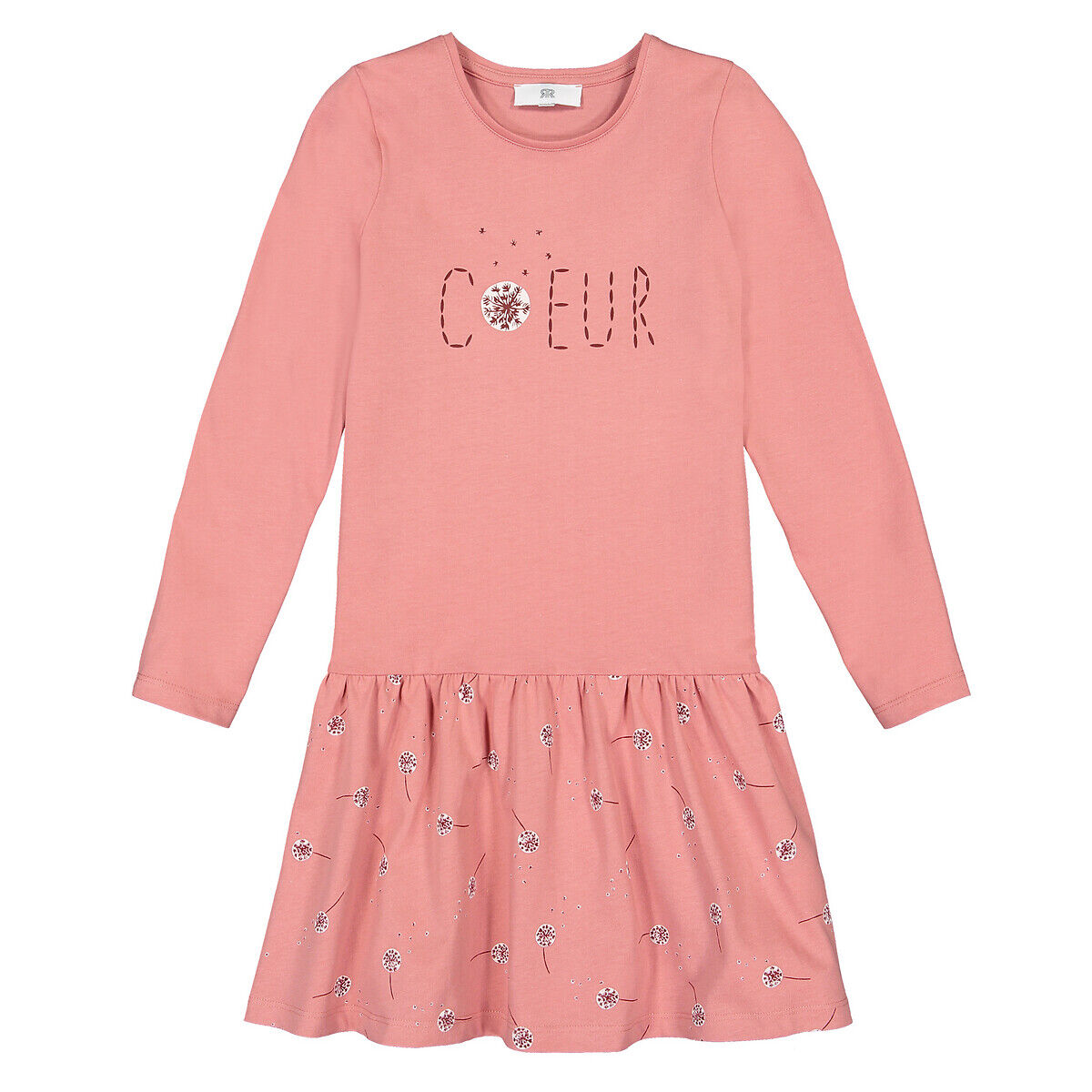 LA REDOUTE COLLECTIONS Robe manches longues imprimée 3-12 ans