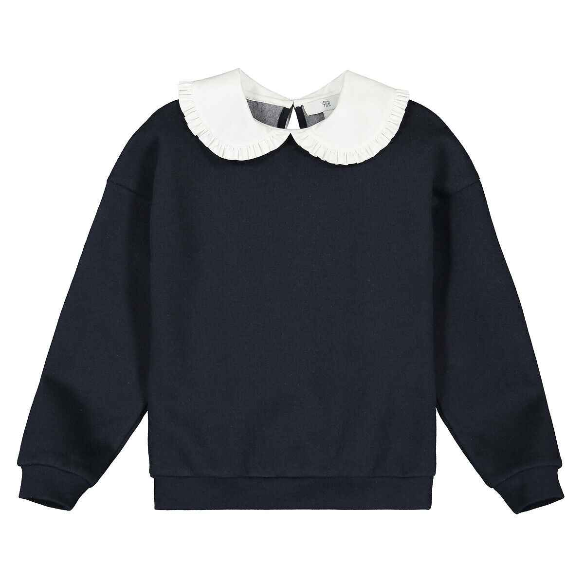 LA REDOUTE COLLECTIONS Sweat col claudine en molleton 3-14 ans