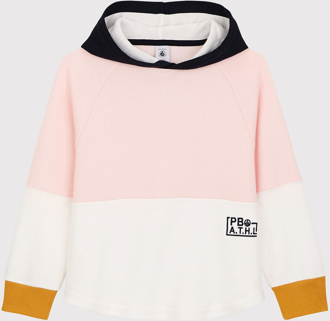 PETIT BATEAU Sweat à capuche coloblock 3 - 12 ans