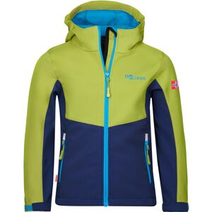 Trollkids Kristiansand Softshelljacke Kinder grün 152