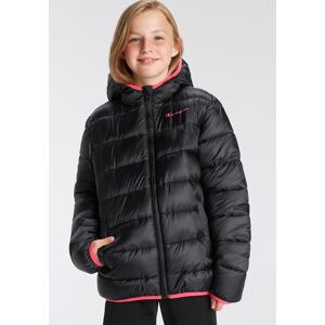 Champion Steppjacke »Outdoor Hooded Jacket - für Kinder«, mit Kapuze schwarz-pink  L (152/158)