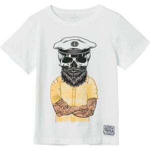 Name It T-Shirt »NKMTAVIK SS TOP PS NOOS« Bright White  146 (152)