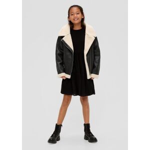 s.Oliver Junior Outdoorjacke, mit warmem Innenfell grey/black  L (158/164)