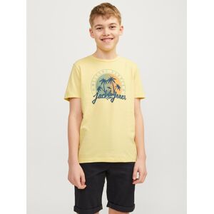 Jack & Jones Junior Kurzarmshirt »JJSUMMER VIBE TEE SS CREW NECK JNR« french vanilla  164