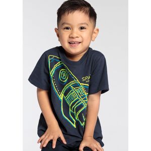 KIDSWORLD T-Shirt »RAKETE«, Druck für kleine Jungen marineblau  128/134