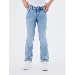 Name It Bootcut-Jeans »NKFPOLLY SKINNY BOOT JEANS 1142-AU NOOS«, mit Stretch Light Blue Denim  98