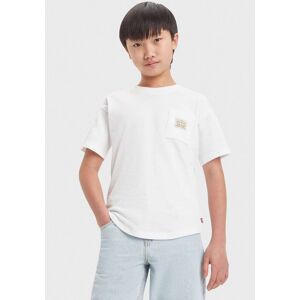 Levi's® Kids T-Shirt »LVB CURVED HEM POCKET TEE«, for BOYS bright white  14 (164)