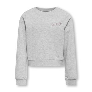 KIDS ONLY Sweatshirt »Sweatshirt KOGCELESTE« light grey melange  122 (128)