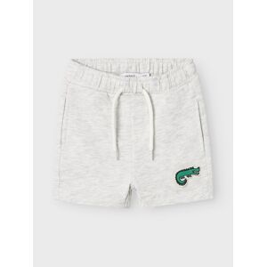 Name It Shorts »NMMDIKE SWE SHORTS UNB PB« light grey melange  98