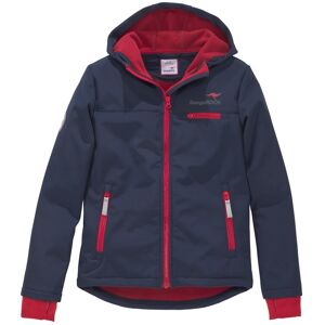 KangaROOS Softshelljacke, mit Kapuze, mit kontrastfarbigen Innenfutter und... marine  164/170