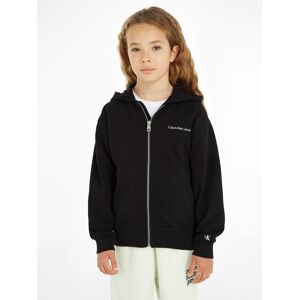 Calvin Klein Jeans Sweatshirt »INST. LOGO RELAXED ZIP-THROUGH«, für Kinder... Ck Black  10 (140)