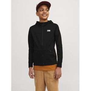 Jack & Jones Junior Sweatjacke »JCOAIR SWEAT ZIP HOOD NOOS JNR« black  164