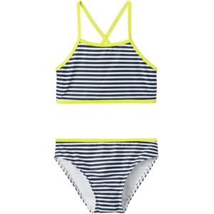 Name It Bustier-Bikini »NKFZIMONE BIKINI BOX TB«, (2 St.) Bright White Stripes:Black  146 (152)