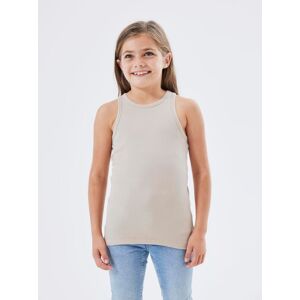 Name It Ripptanktop »NKFKAB SL SLIM TOP NOOS«, mit Rundhalsausschnitt Pure Cashmere  134 (140)