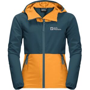 Jack Wolfskin Softshelljacke »TURBULENCE B«, mit Kapuze orange-pop  140