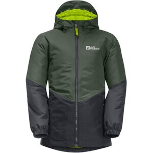 Jack Wolfskin Funktionsjacke »TRIOS JACKET K«, mit Kapuze graugrün  116