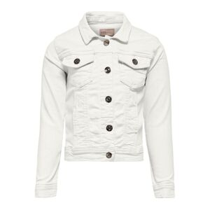 KIDS ONLY Jeansjacke »KOGAMAZING COLORED JACKET PNT«, ohne Kapuze cloud dancer  158