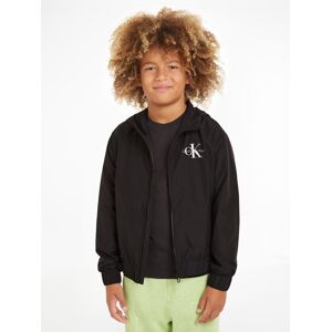Calvin Klein Jeans Blouson »MONOLOGO ESSENTIAL JACKET«, mit Kapuze, Kinder... Ck Black  4 (104)