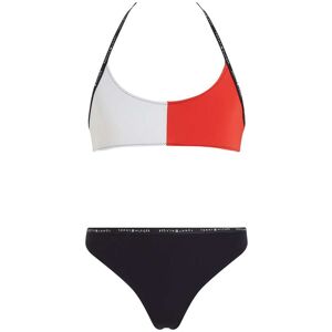 Tommy Hilfiger Swimwear Badeanzug, (2 St.), Kinder bis 16 Jahre desert sky  164/170