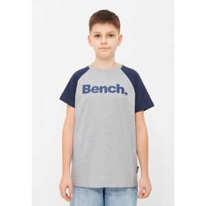 Bench. T-Shirt »T-Shirt SAKA B« GREY MARL  164 (170)