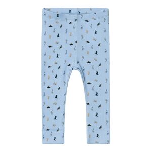 Name It Leggings »bequeme NAME IT Leggings NBMDABBU M LONGJOHN im coolen Dino... chambray blue  74