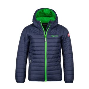 TROLLKIDS Outdoorjacke »KIDS EIKEFJORD JACKET« navy/bright green  128