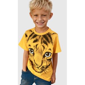 KIDSWORLD T-Shirt »LITTLE TIGER« gelb  116/122