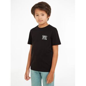 Calvin Klein Jeans T-Shirt »MINI INST.LOGO REG. SS T-SHIRT«, Kinder bis 16 Jahre Ck Black Größe 4 (104)
