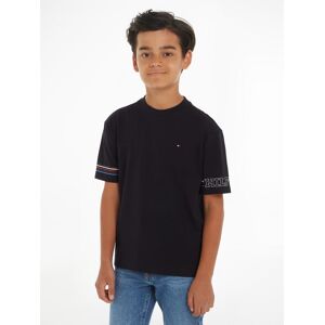 Tommy Hilfiger T-Shirt »STRIPE CHEST HILFIGER«, Kinder bis 16 Jahre Desert Sky Größe 7 (122)