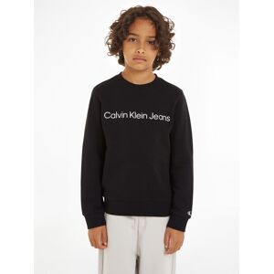 Calvin Klein Jeans Sweatshirt »INST. LOGO REGULAR CN«, für Kinder bis 16 Jahre Ck Black Größe 8 (128)