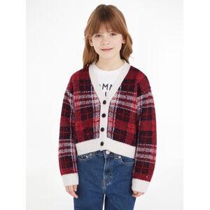 Tommy Hilfiger Strickjacke »TOMMY TARTAN CARDIGAN« bunt kariert Größe 6 (116)