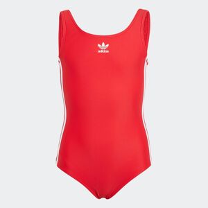 Adidas Performance Badeanzug »Originals Adicolor 3-Streifen Badeanzug«, (1 St.) Better Scarlet / White Größe 170